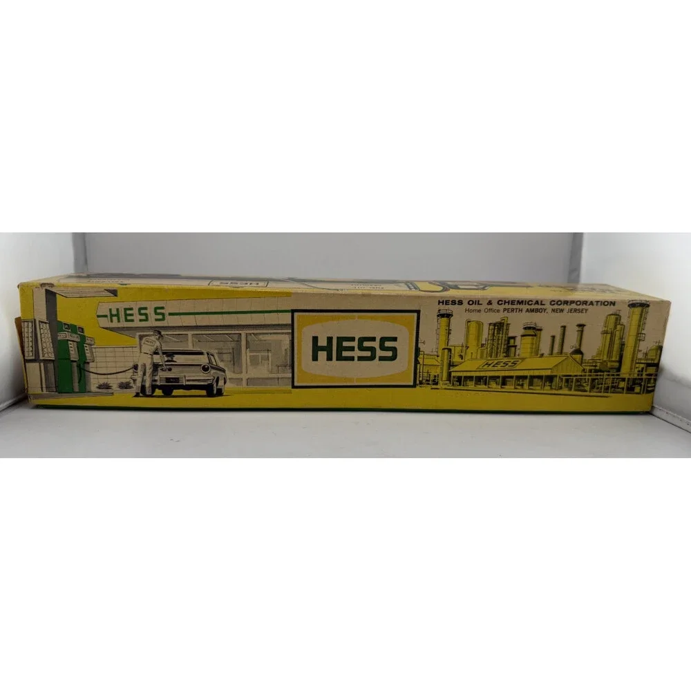 1964/65 Hess Tanker Truck,Complete in Box card, Funnel & Inserts Marx Toys